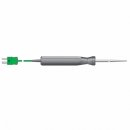 Penetration Probe, Thermocouple Type K, 130mm, Coiled...