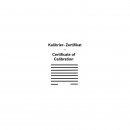 Calibration Certificate for PicoScope 2000, 3000 or 4000 (not 4824)
