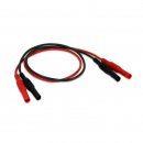 Test Lead, 0.5m, with 2 Shrouded Banana Plugs red