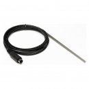 SE017, Pt100 Air Probe, Temperature Probe with Fast Response, Class A, -75 to +250°C