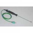 Thermocouple, Ribbon Surface Probe, 1m Lead, Plug, -75 to...