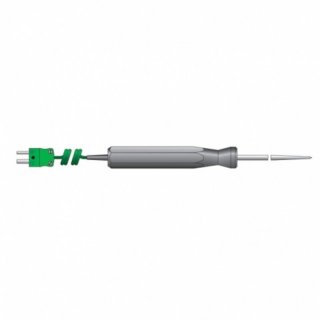 Penetration Probe, Type K, 300mm, Coiled Cord,  -75 to +250°C