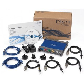 PicoScope 3405D, 100MHz, 1GS/s, Speicher: 256MS, FG+AWG