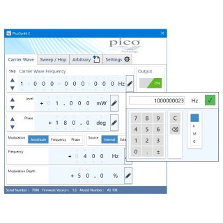PicoSource AS108- Software