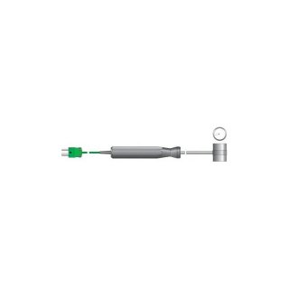 T-Shaped Air or Gas Probe, Thermocouple Type K, Ø4.5 x 90mm,  -75 to +250°C