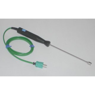 Thermocouple, Ribbon Surface Probe, 1m Lead, Plug, -75 to +250°C