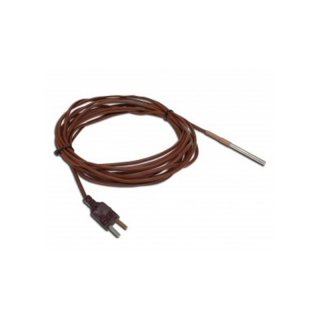 Thermocouple Type T, Ø4 x 50mm Waterproof Stainless Steel Tip, -60°C to +200°C